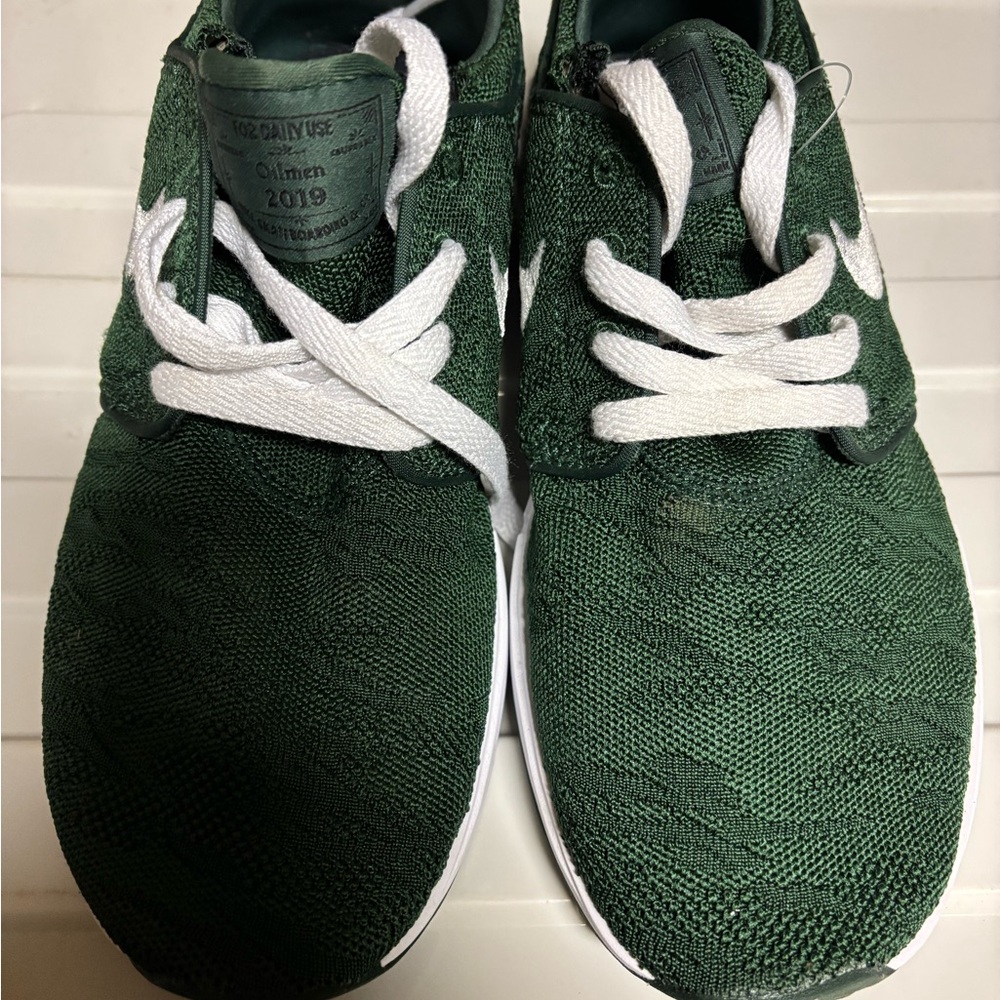 Green Nikes